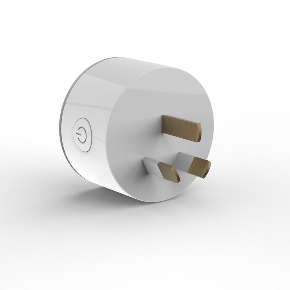 WIFI Control Socket Wireless Timer Switch Outlet With RGB LED Light Voice Control Works With Alexa Google 240V 10A AU Plug