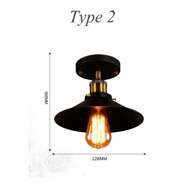 Wall Sconce Light Vintage Hang Pendant Ceiling Lamp