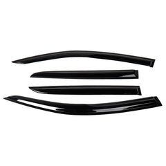 4Pcs Plastic Exterior Visor Vent For TOYOTA C-HR 2017-2020 Shades Window Sun Rain Guard Deflector
