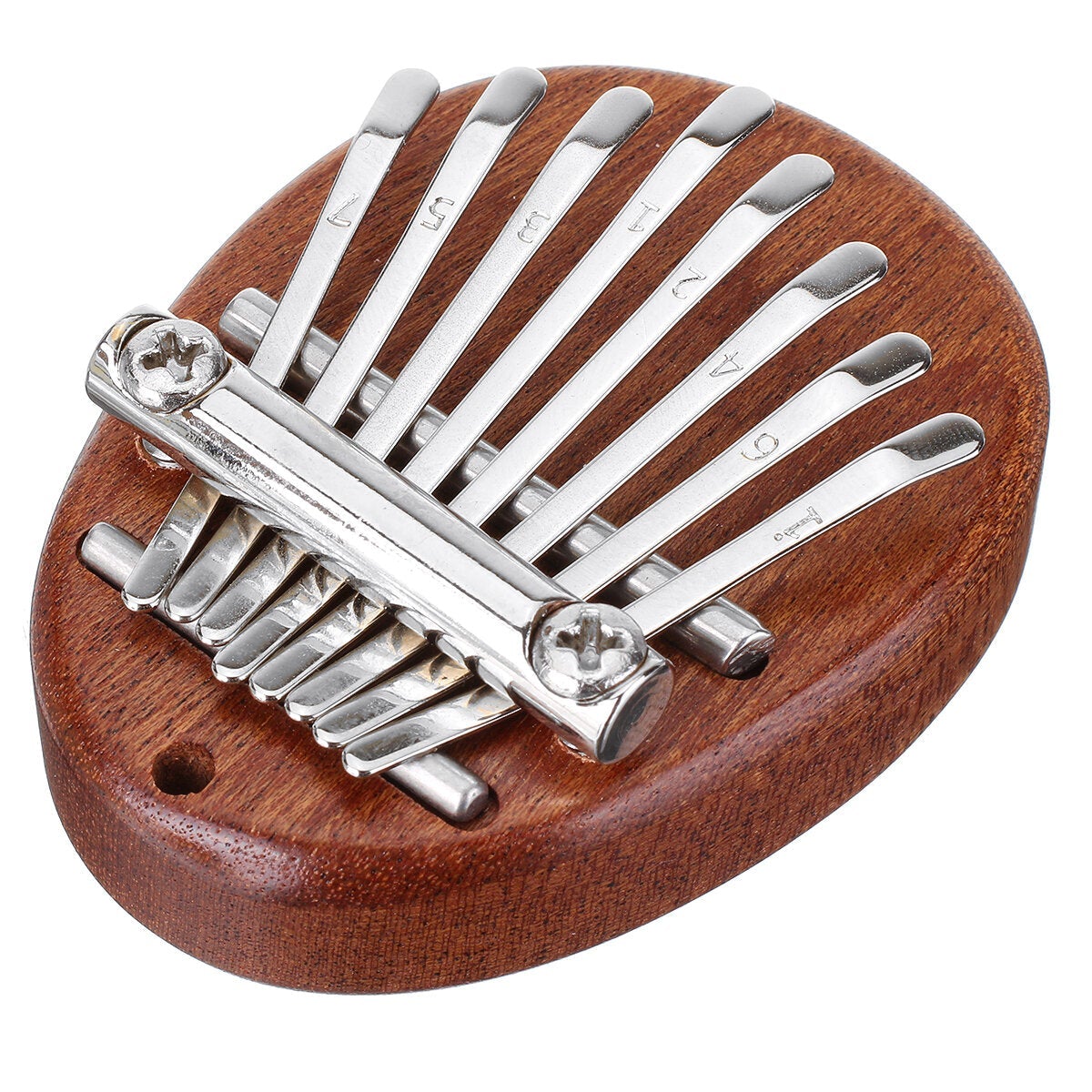 8 Keys Thumb Finger Piano Kalimba Kid Beginner Practical Wood Muscial Instrument