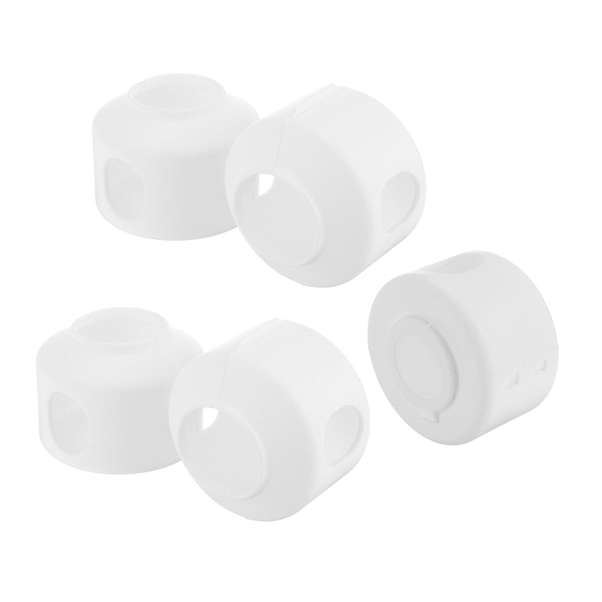 5PCS Child Proof Safety Doors Handle Bedroom Protective Door Knob Cover Lockable