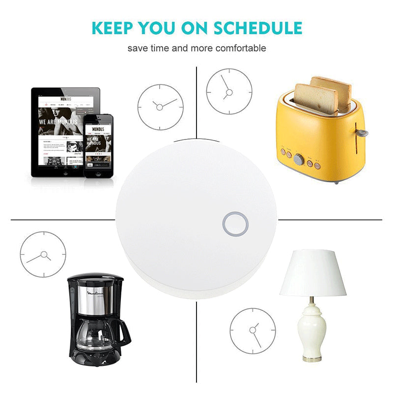 Smart Home Gateway HomeKit WiFi Remote Control Multifunctional HUB Work With Amazon Alexa Google Assistant