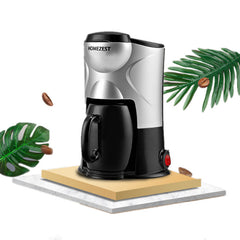 Coffee Maker 300W 150ml Single Serve Brewer Fully Automatic Portable American Coffee Machine