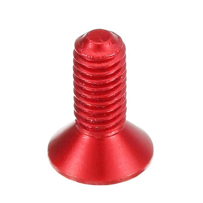10pcs M3x8mm Countersunk Hex Socket Screw 7075 Aluminum Alloy Flat Head Metric