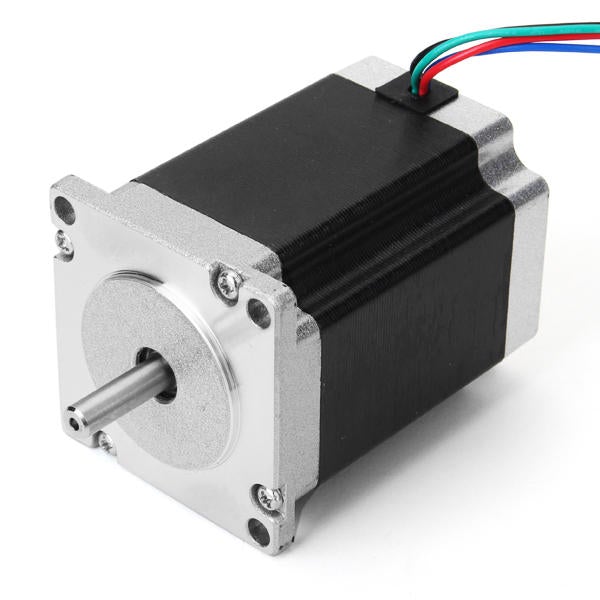 57mm Two Phase Stepper Motor 0.9 Degree 76mm 2.8A