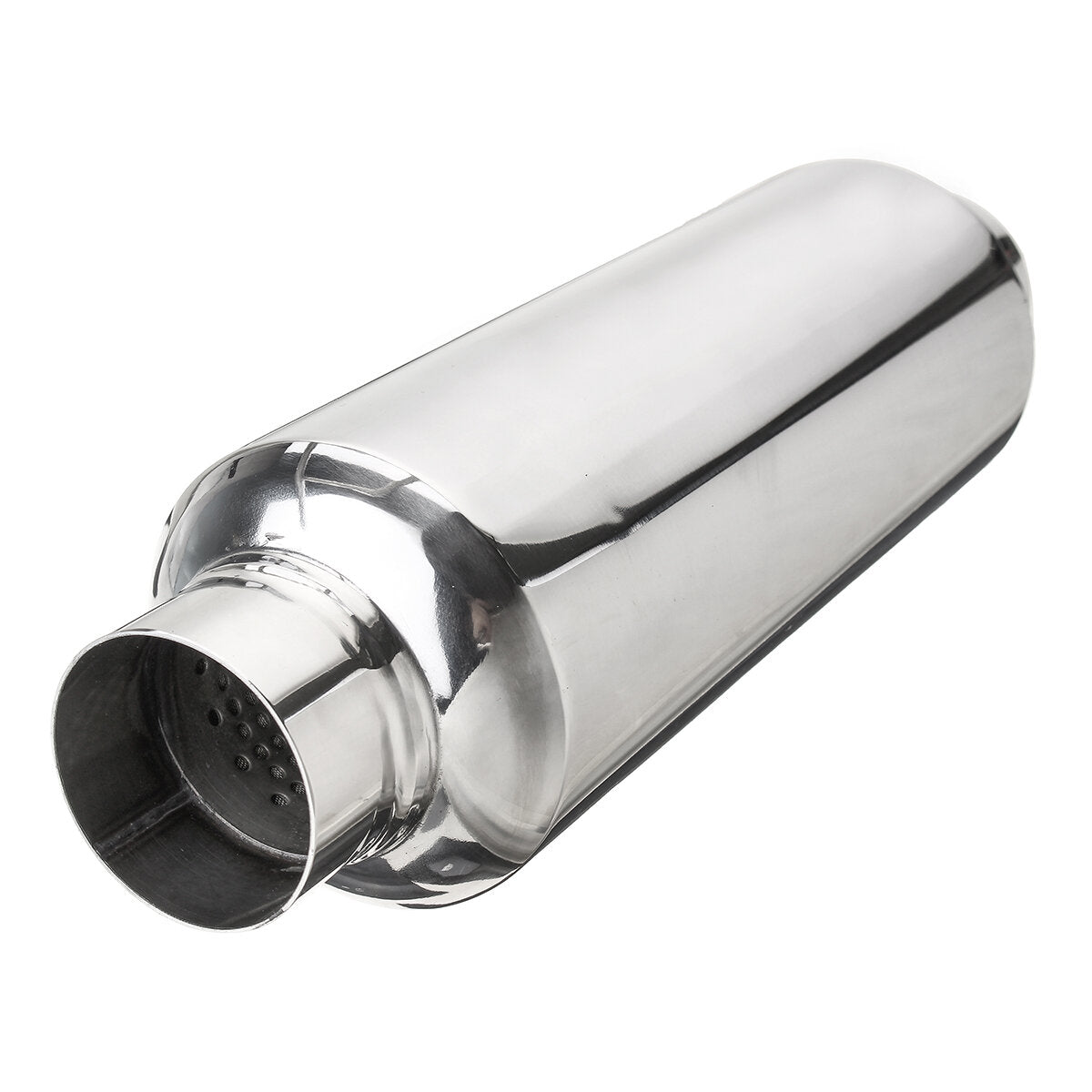 2.25" Inlet/Outlet Stainless Steel Universal Exhaust Turbine Muffler Resonator