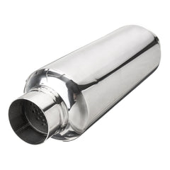 2.25" Inlet/Outlet Stainless Steel Universal Exhaust Turbine Muffler Resonator