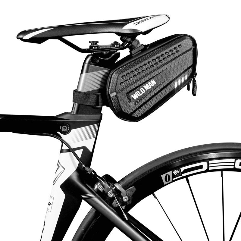 Bicycle Bags Wear-resistant Bike Reflective Saddle Rear Tool Bags MTB Bike Seat Tail Bags