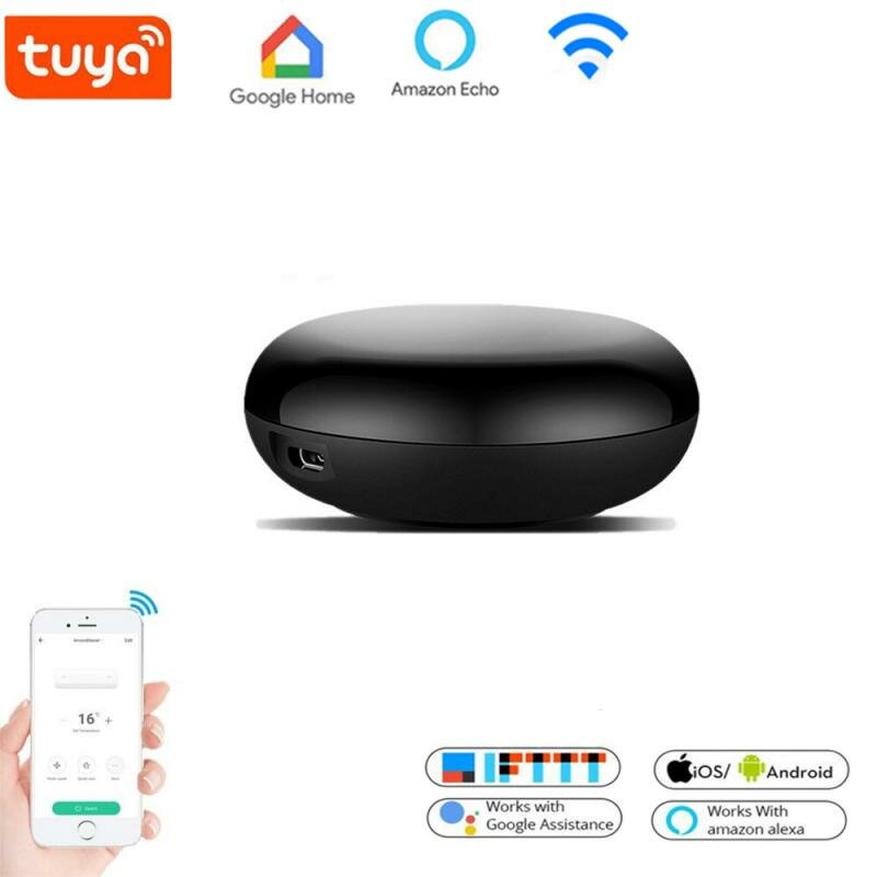Smart IR Controller Wifi Infrared Voice Control Air Conditioning TV Smart Home Remote Control Compatible With Alexa Google Home