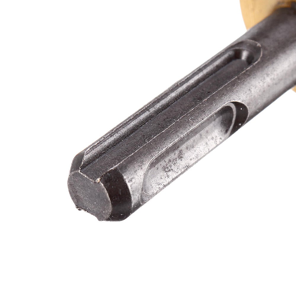32/42mm Titanium Coated HSS Firewood Splitter Drill Bit Wood Drilling Tools Chopper Breakers