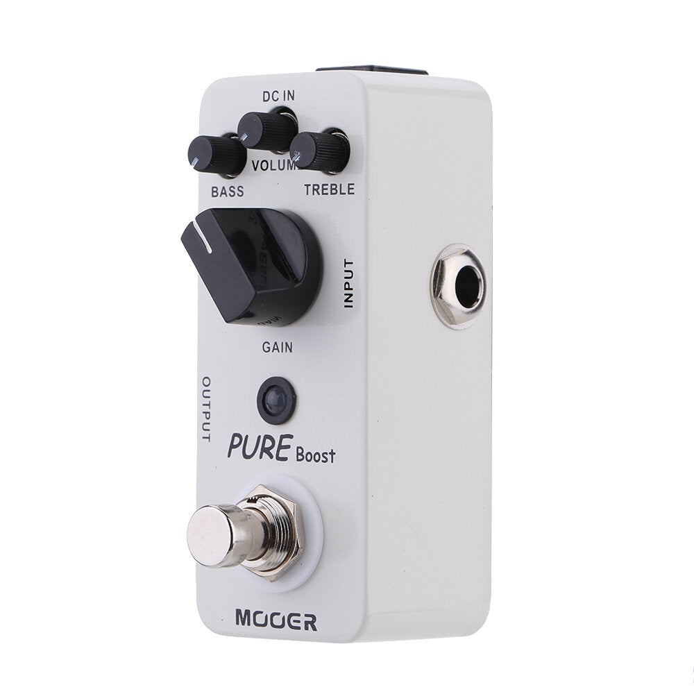 Pure Boost Micro Guitar Effect Pedal Mini Electric True Bypass Metal Shell Parts & Accessories