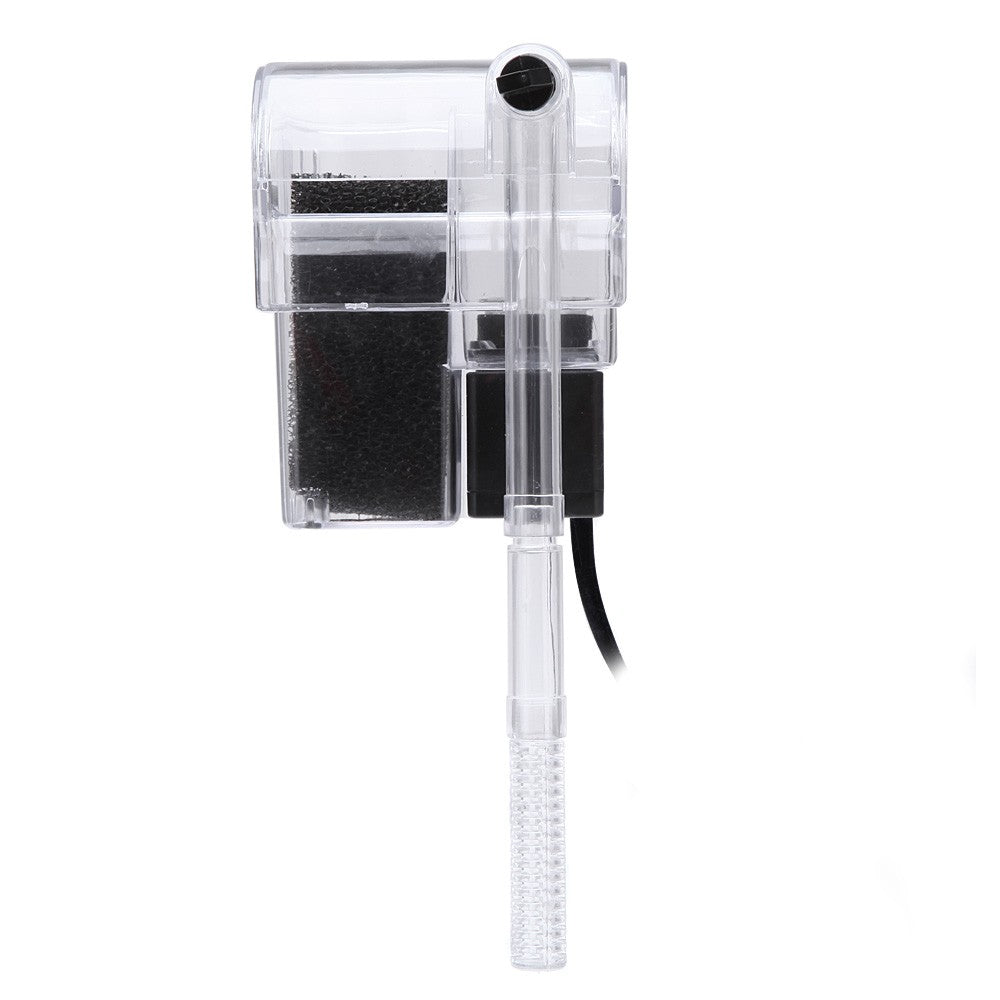 External Oxygen Pump Waterfall Filter for Fish Turtle Tank Aquarium 220-240V