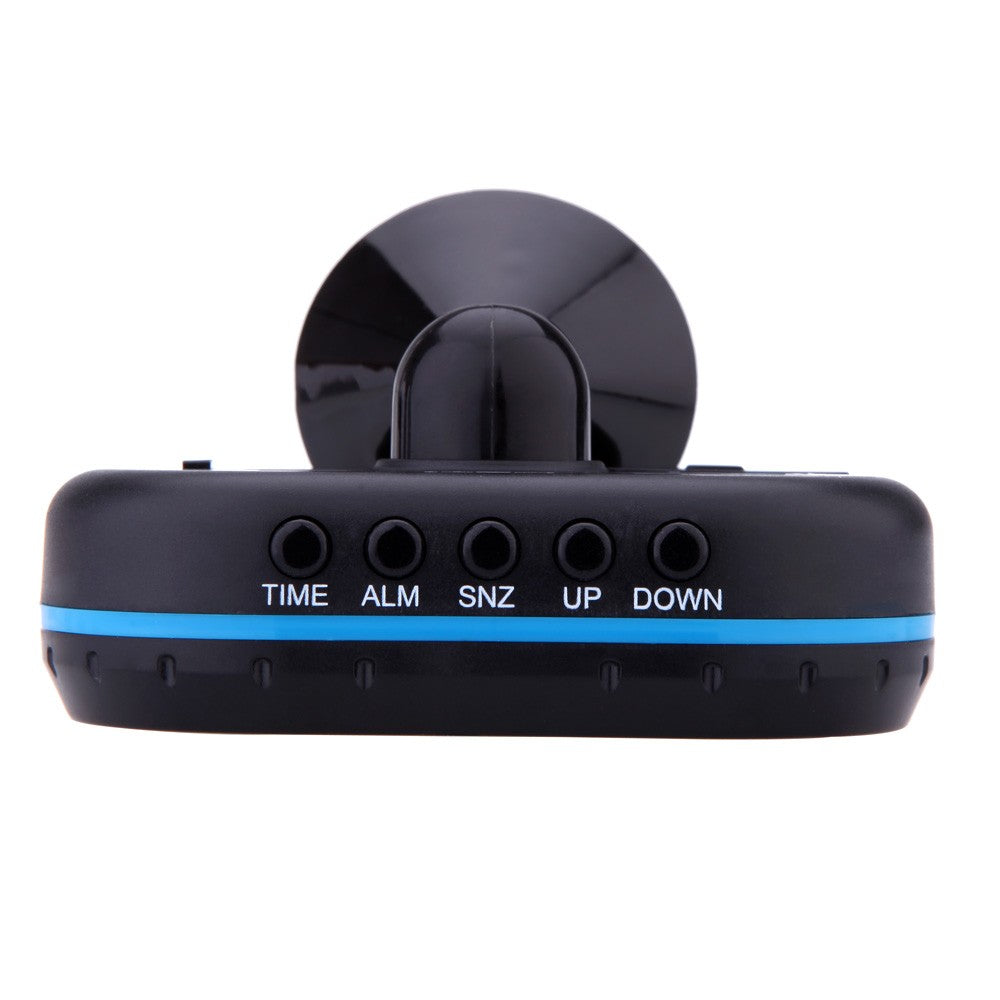 Digital Auto Car Thermometer Voltmeter Voltage Meter Noctilucous Clock Freeze Alert + Batteries