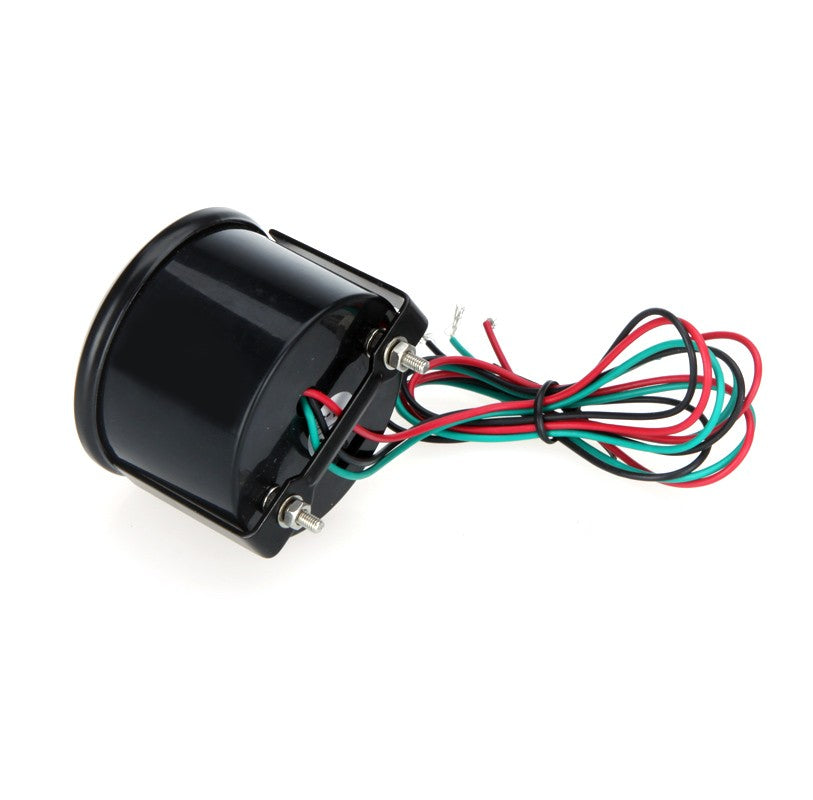 Digital Oil Pressure Meter Gauge with Sensor for Auto Car 52mm 2in LCD 0~120PSI Warning Light Black