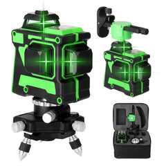 Multifunctional 3D 12 Lines Laser Level Tool Vertical Horizontal with Self-leveling Function