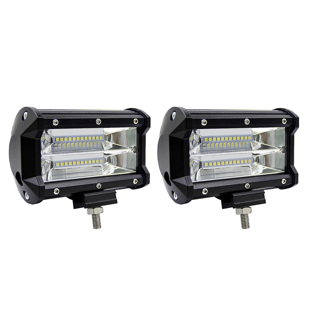 5inch 72W LED Light Bar Spot Beam Work Driving Fog Road Lighting for Jeep Car Truck SUV Boat Marine