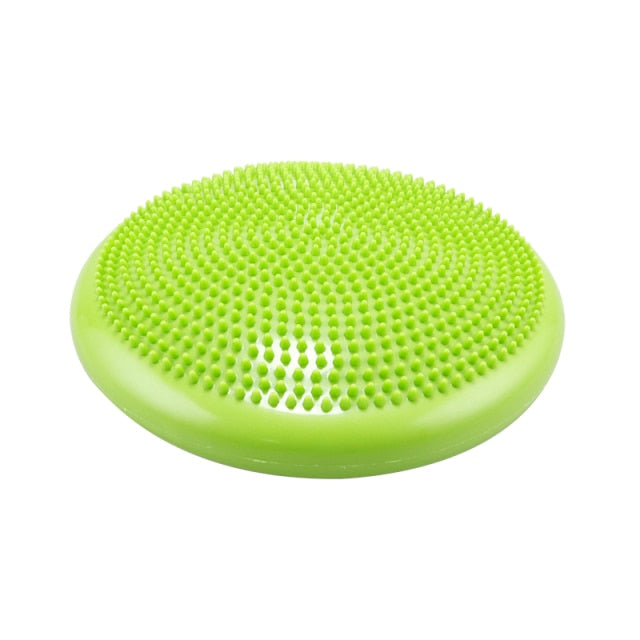 Inflatable Yoga Massage Ball Durable Universal YogaFitness Wobble Stability Balance Disc Cushion Mat