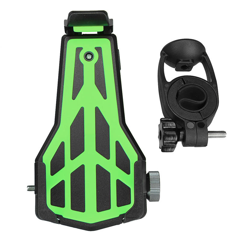 Motorcycle Bike Phone Holder Handlebar Universal Adjustable Clip