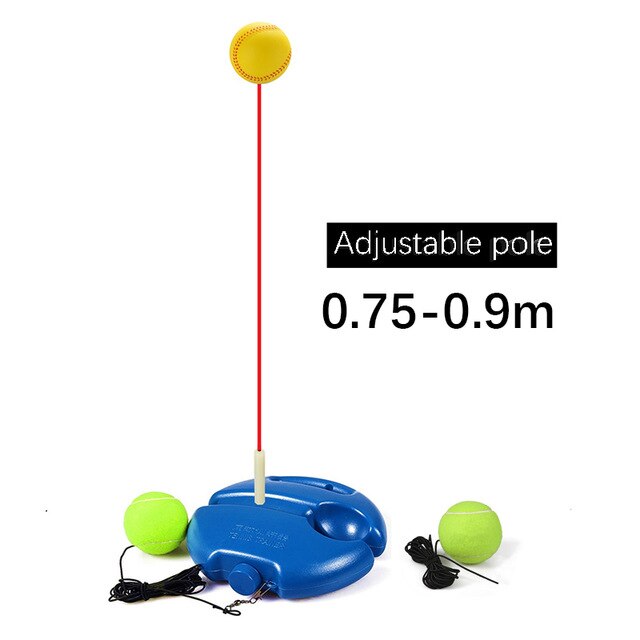 Solo Tennis Training Tool Self Study Device Multifunctional Exercise Ball Rebounder Baseboard Trainer