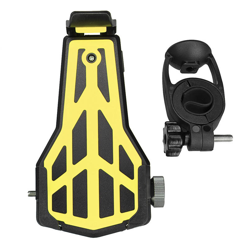 Motorcycle Bike Phone Holder Handlebar Universal Adjustable Clip