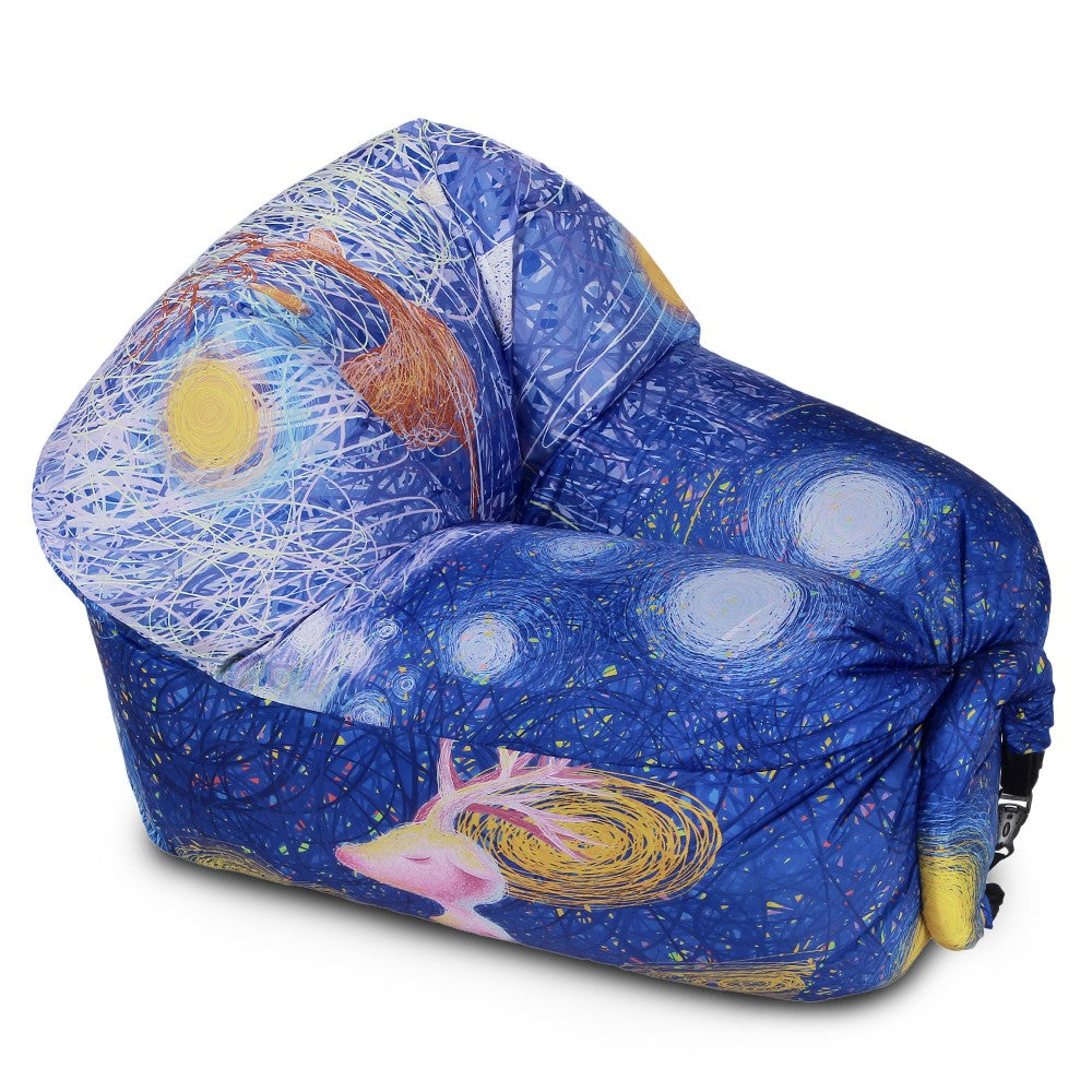 Inflatable Lounger Portable Air Chair Sofa