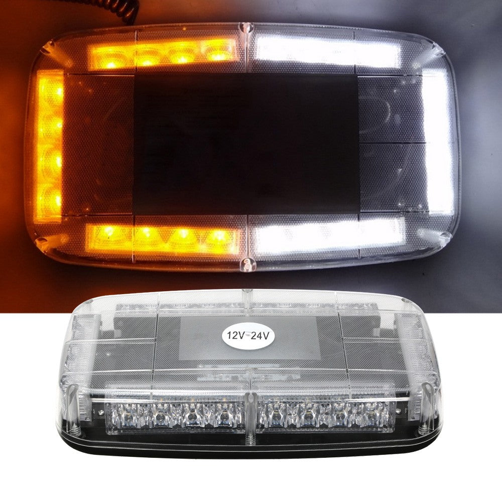 Car Roof Led Strobe Lights Bar Police Emergency Warning Fireman Flash red and blue 12v