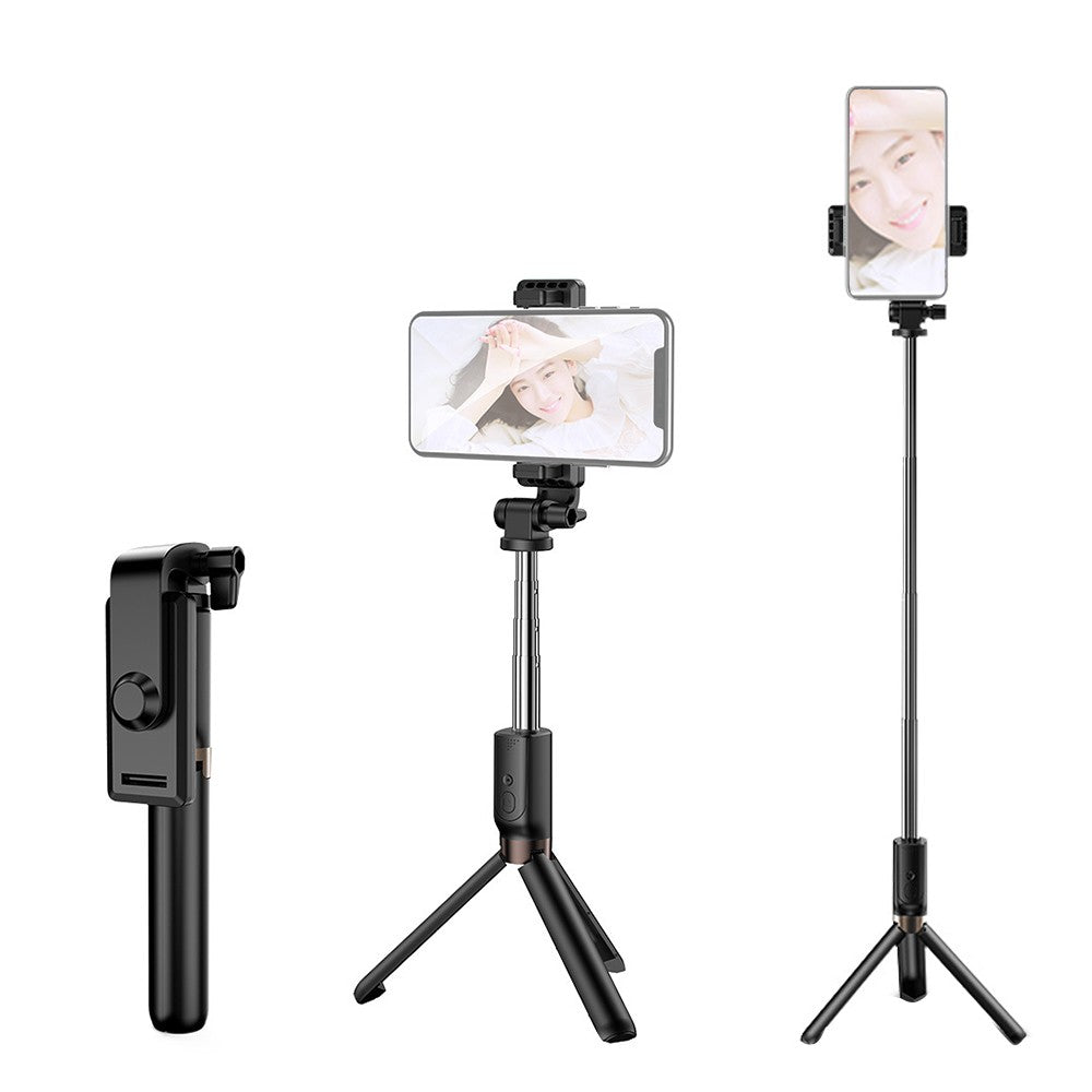 Selfie Tripod Stand and Phone Holder Multifunctional Cellphone Selfie Rod