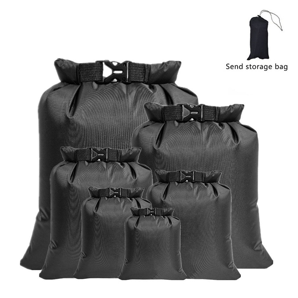 6 PCS Outdoor Waterproof Bag Dry Sack