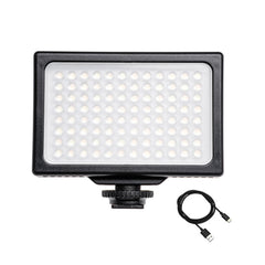 LED Video Light 3200K-5600K Dimmable Panel Portable Photography Fill