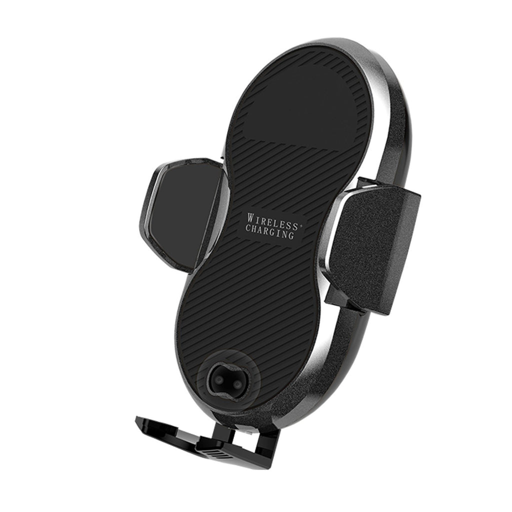 Wireless Charger Car Infrared Sensing Automatic Retractable Clip Fast Charging Compatible for iPhone Xs Max/XR/X/8/8Plus