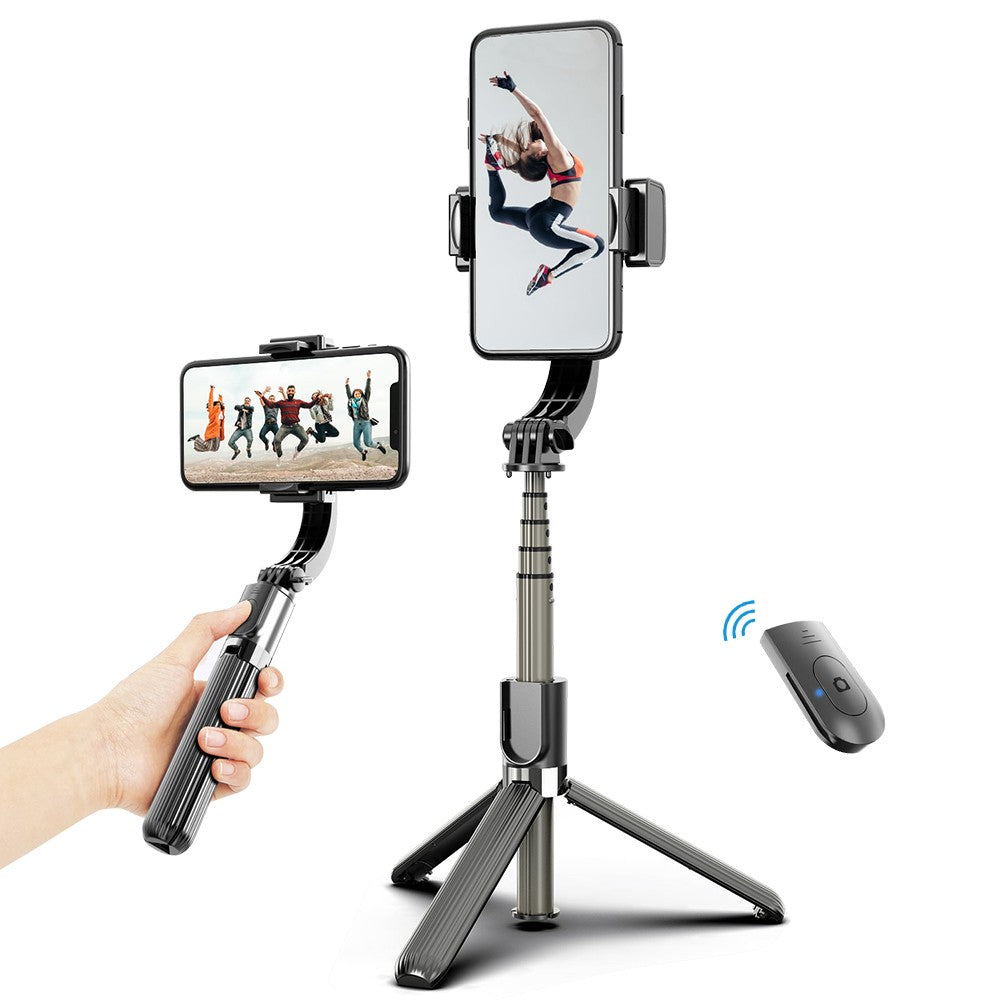 3 in 1 Phone Gimbal Stabilizer Selfie Stick Tripod