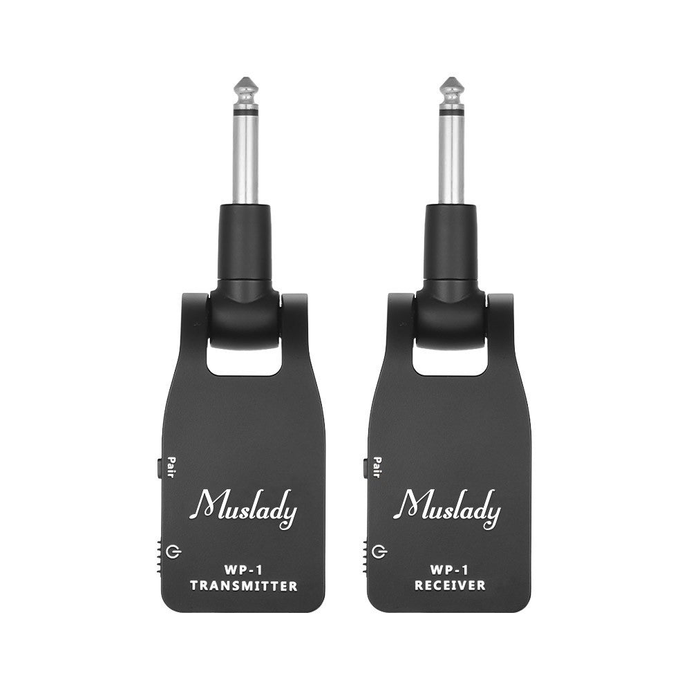 Muslady 2.4G Wireless Guitar System Transmitter & Receiver