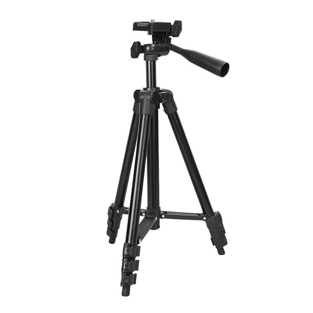 Lightweight Tripod Adjustable Selfie with Ball Head Quick Release Plate for Photography Live Streaming