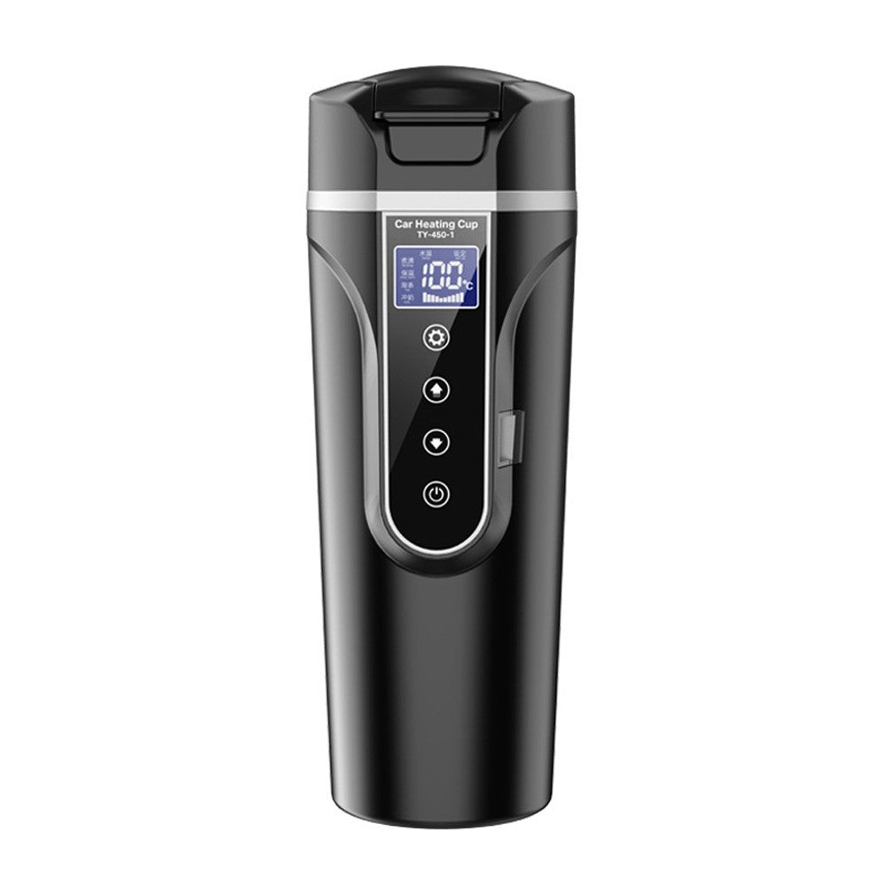 Vehicle Heated Water Cup Electric Kettle Heat Preservation 12.0V Car 24V Truck Household Heaters