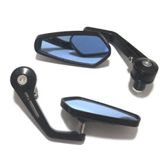 7/8’’ 22mm Motorcycle Bar End Rearview Side Mirror Universal Scooter Pack 1