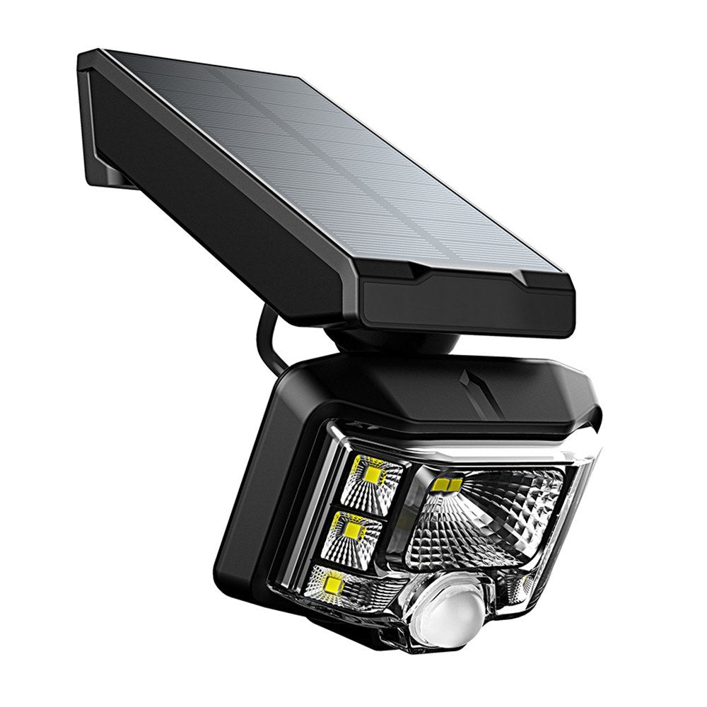 Solar Powered Wall Mounted Spotlight 360° Adjustable Wirelessly Motion Sensor Secure Lamp 8 LEDs