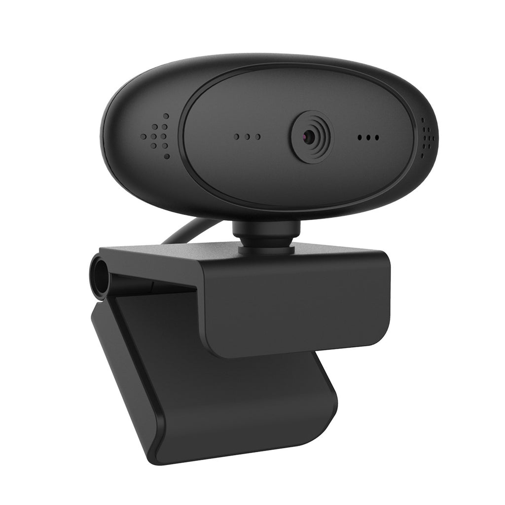 1080P HD Computer Camera Video Conference Webcam 2 M Auto Focus 360° Rotation with Microphone