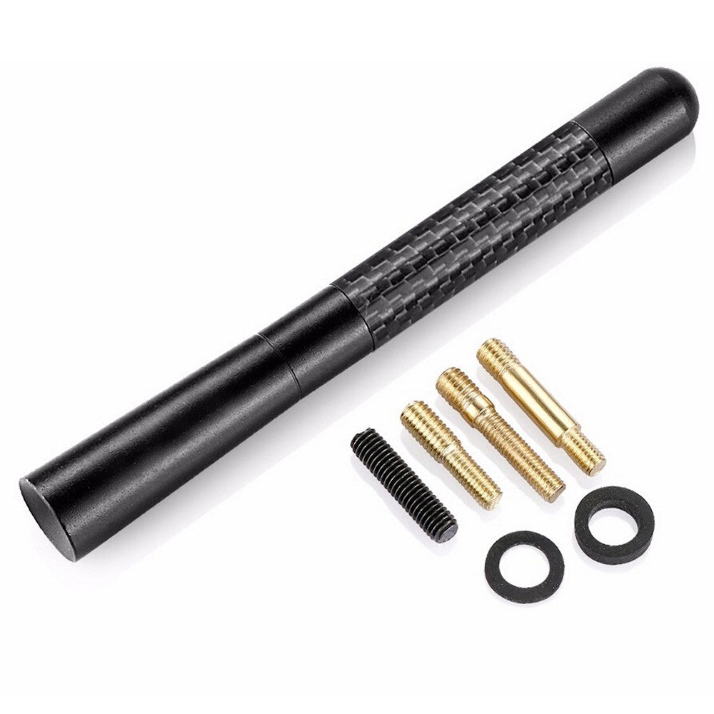 Universal WRC Gloss Smooth Texture Carbon Fiber Radio Car Signal Antenna Auto Refit Accessory