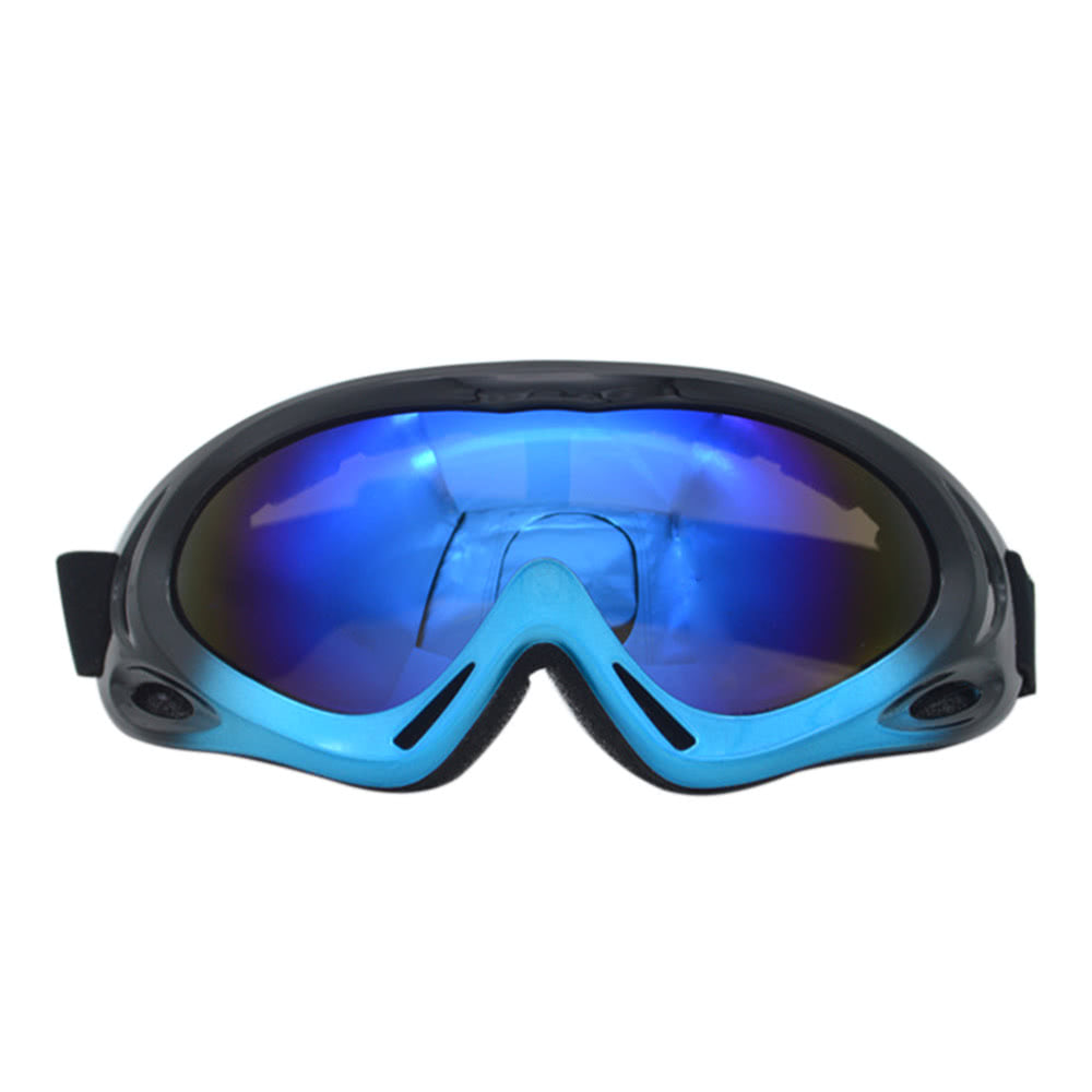Windproof Mirror Ski Glasses Monolayer Sand-proof Snow-proof Outdoor Cycling Motorcycle Goggles