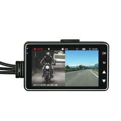 Motorcycle DVR Dual Lens Driving Recorder