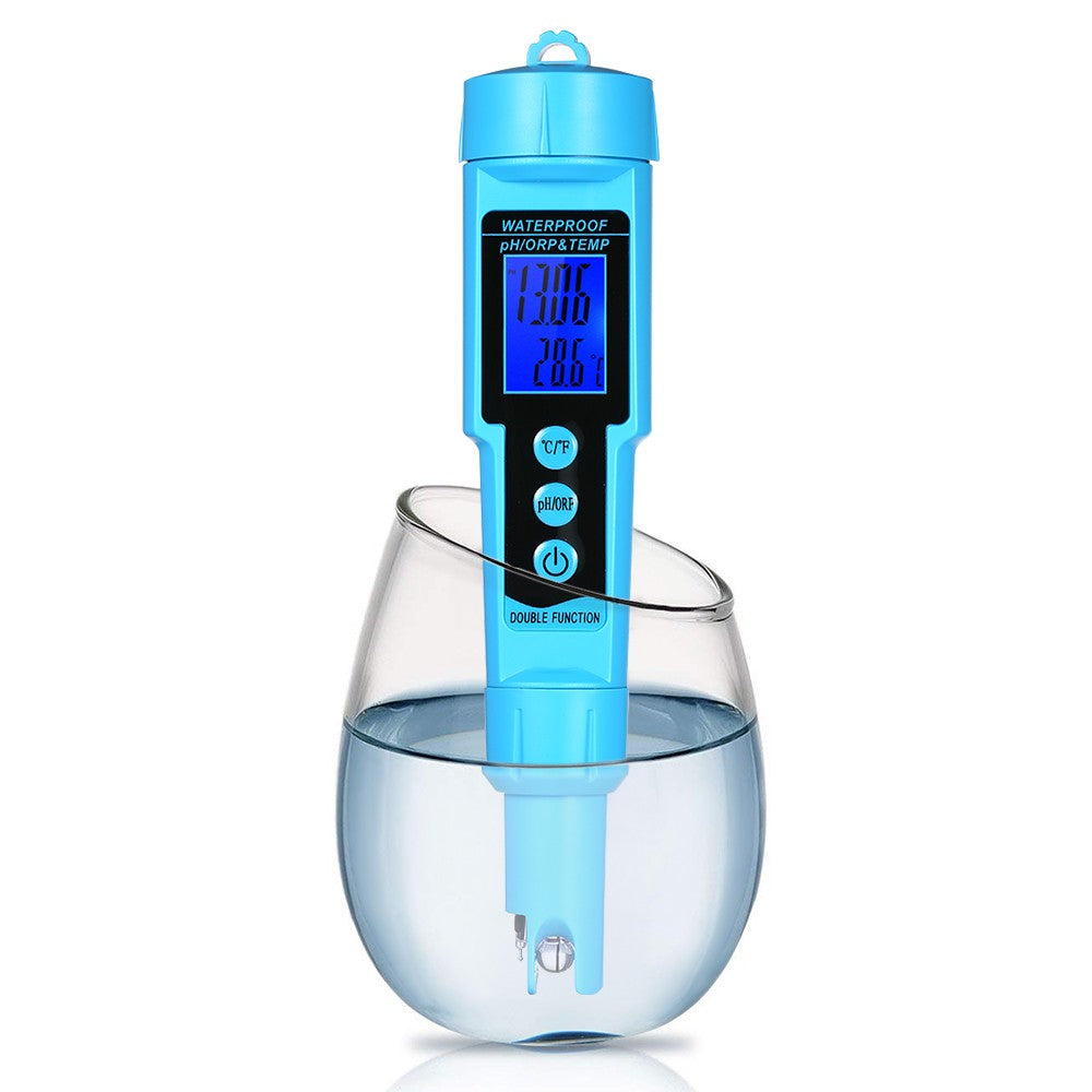 3 in 1 pH/ORP/TEMP Meter Water Detector Multi-function Quality Monitor Tester