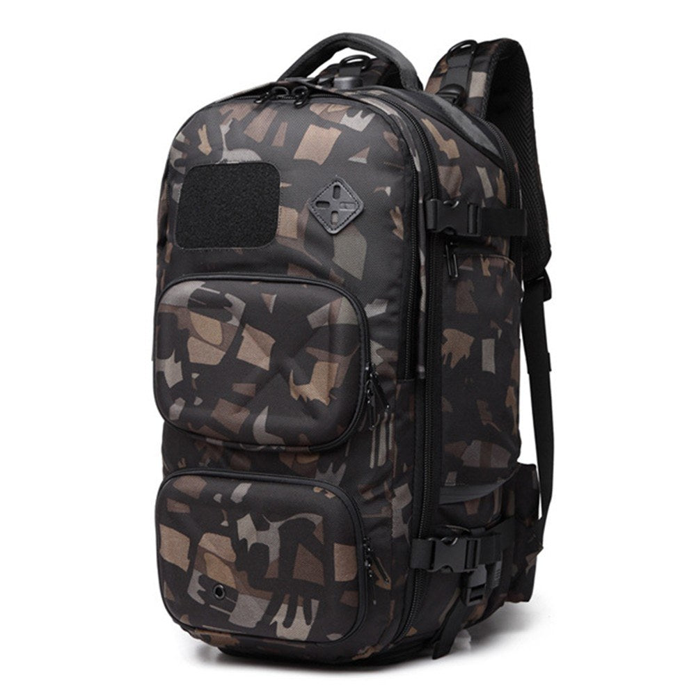 Outdoor Backpack Man USB Anti-Theft Large Capacity Multi-Function Waterproof Travel