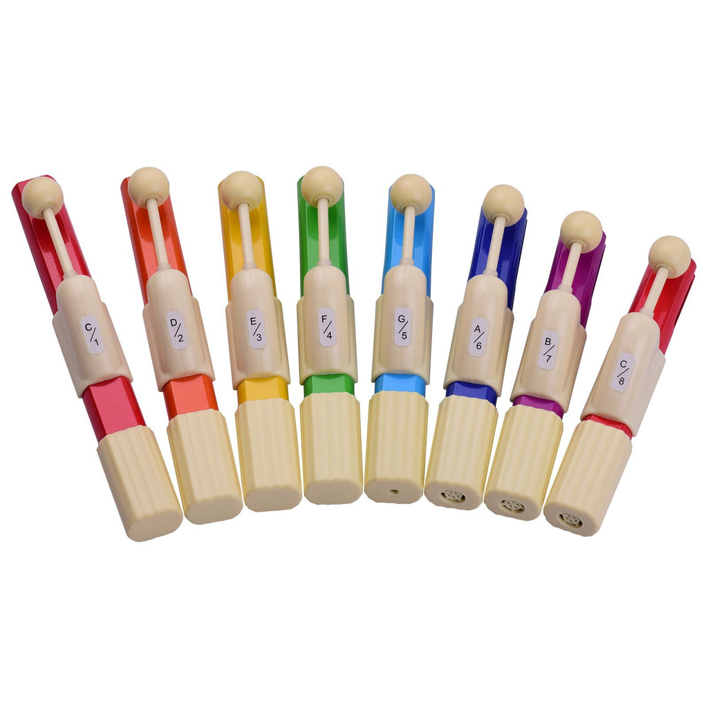 8 Notes Xylophone Metal Colorful Instrument Musical Toy