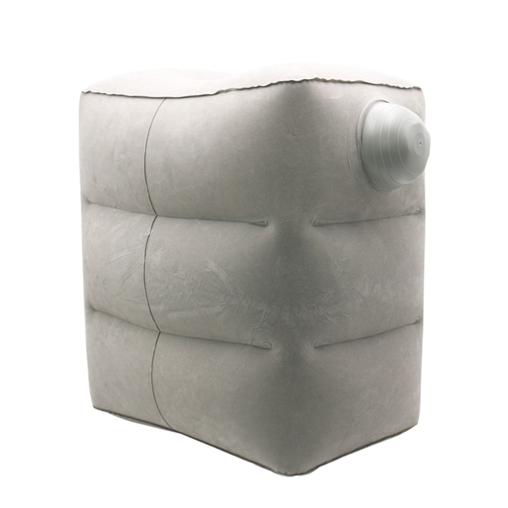 PVC Flocking Outdoor Cushion Air Mattress Sports Car Travel Spirit Foot Pad Grey