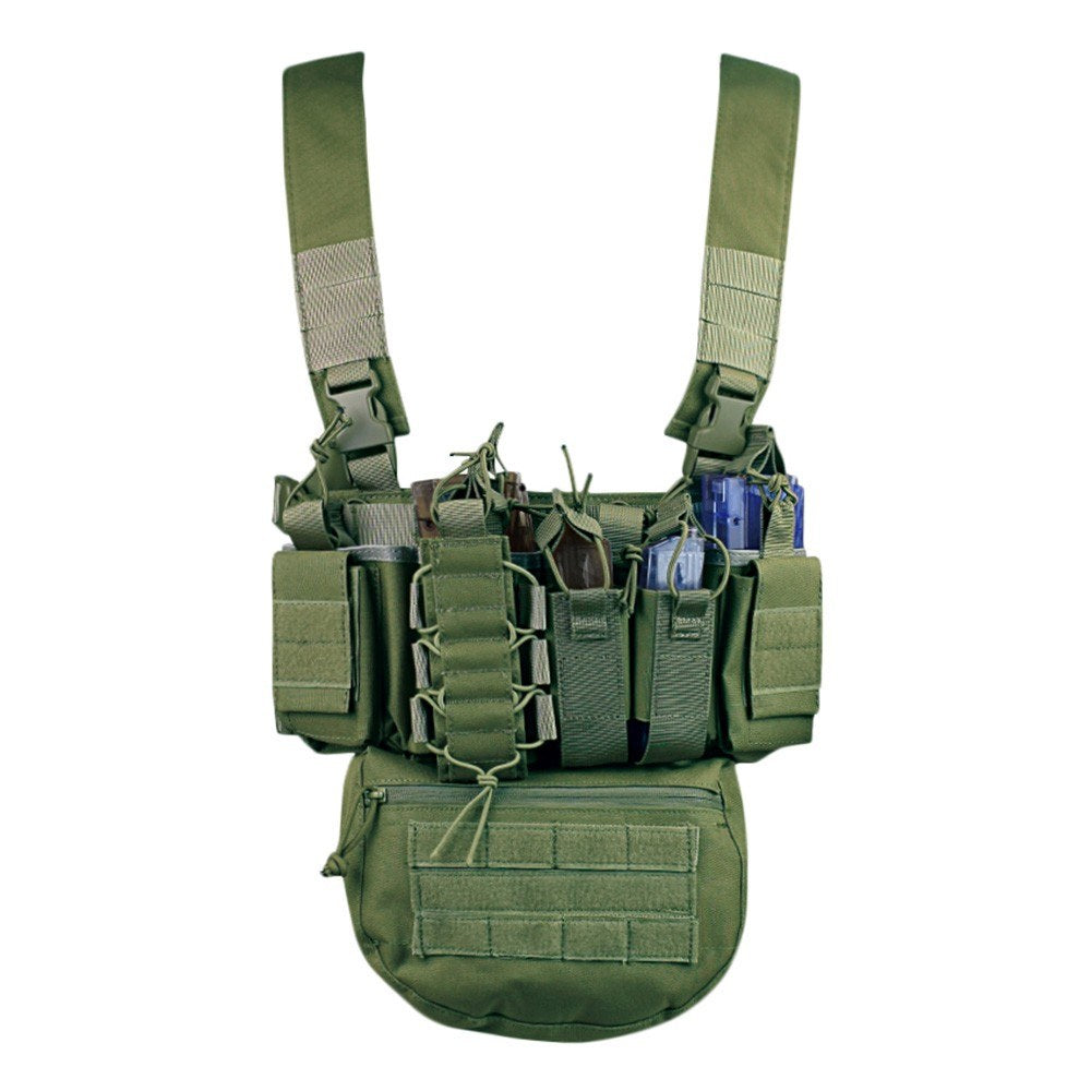 Running Exercise Weight Vest Multifunctional Outdoor Field CS Army Fan with Bag