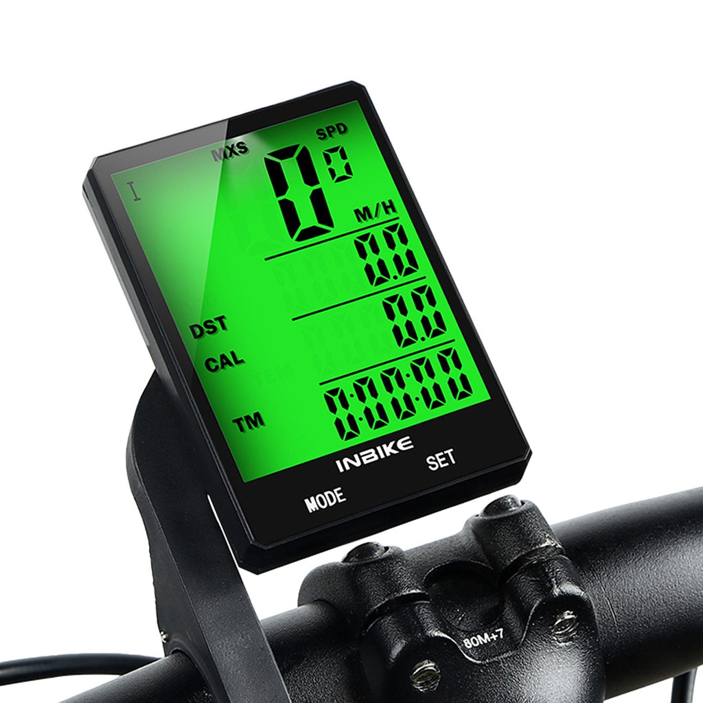 2.8 inch Bike Wireless Computer Multifunction Rainproof Riding Bicycle Odometer Backlight Display