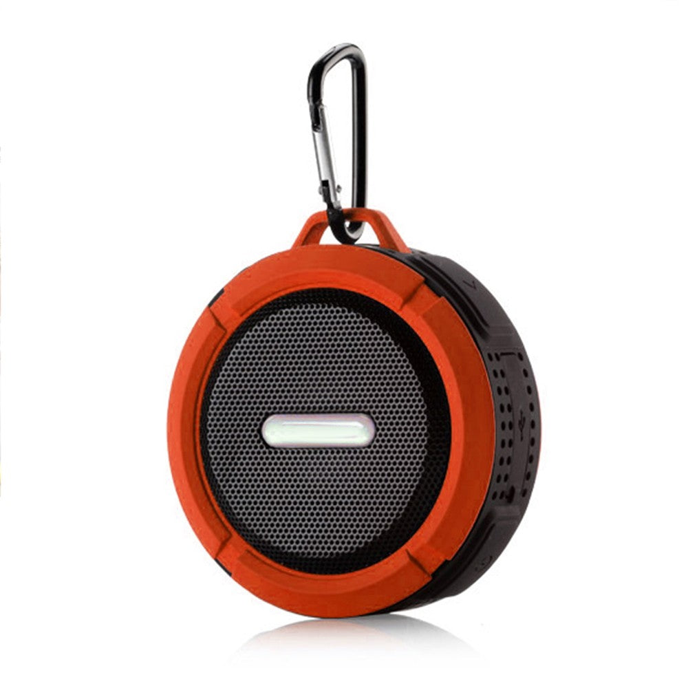 Outdoor Waterproof BT Speaker, Wireless Portable Speaker with Enhanced 3D Stereo Bass Sound
