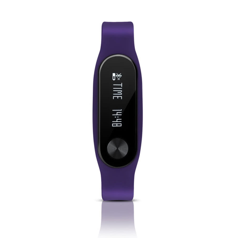 Smart BT Sport Watch Wristband 0.69" OLED Call Notification Pedometer Alarm etc