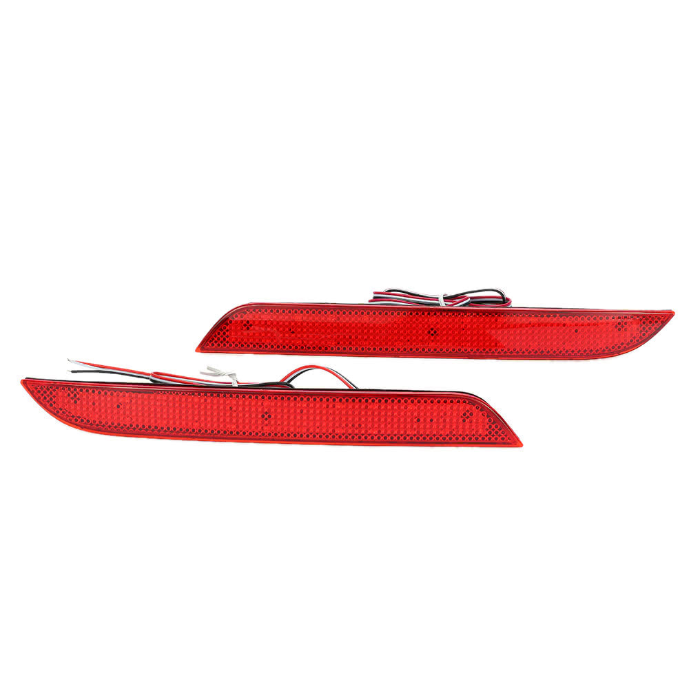 Pair of Rear Bumper Reflect Warning Light Plate Replacement Modification Tail Brake Lamp for BMW 3 Series