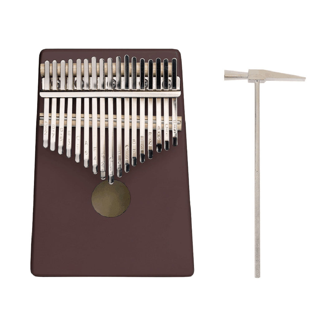 17 Keys C-Tune Thumb Piano Kalimba Portable Solid Wood Finger